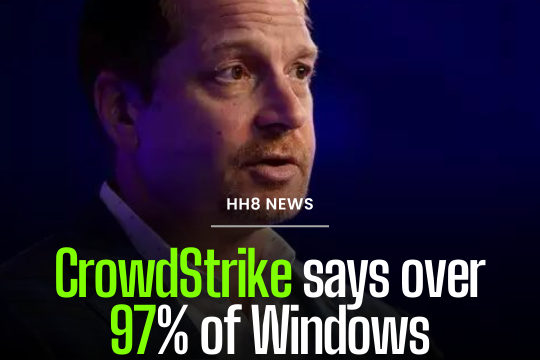 CrowdStrike says over 97% of Windows sensors back online